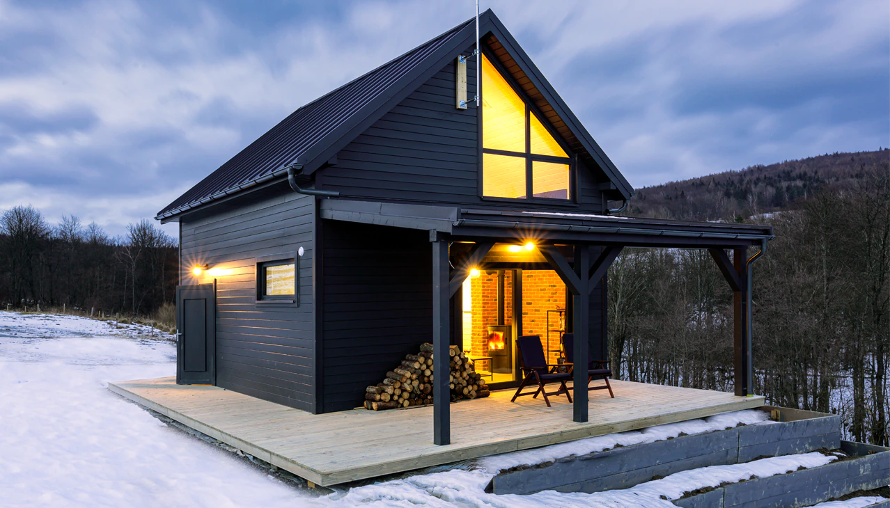 Dom całoroczny w Wołowcu - Beskid Niski