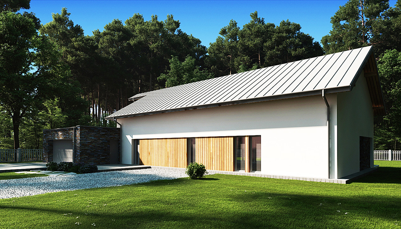 Dom jednorodzinny w Ropicy Górnej