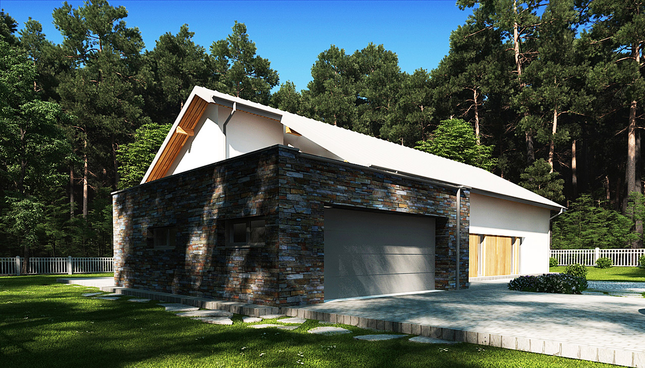 Dom jednorodzinny w Ropicy Górnej