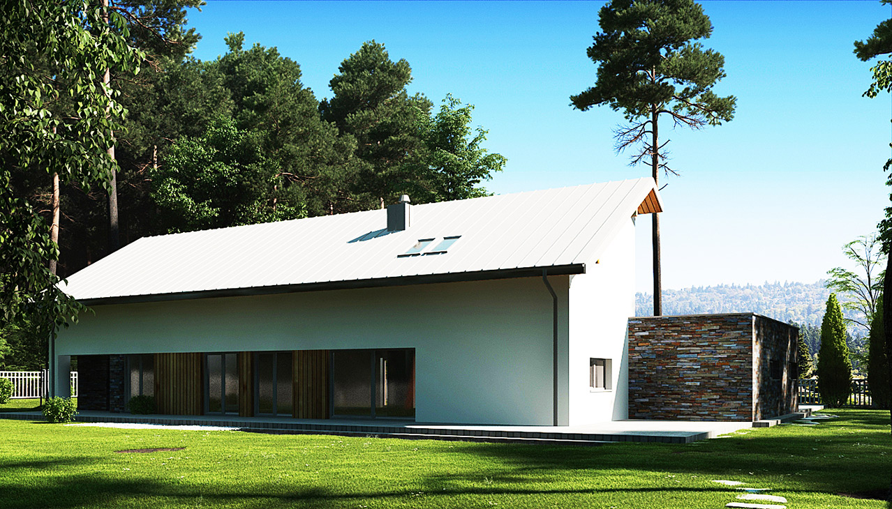 Dom jednorodzinny w Ropicy Górnej