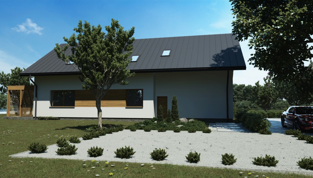 Dom jednorodzinny w Szymbarku