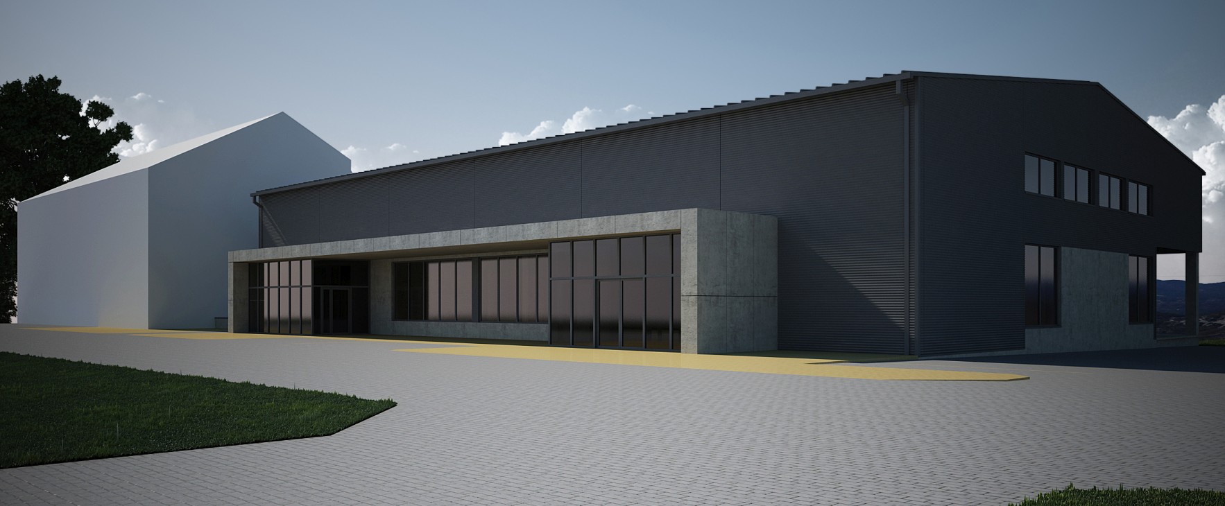 Hala magazynowa w Rzeszowie