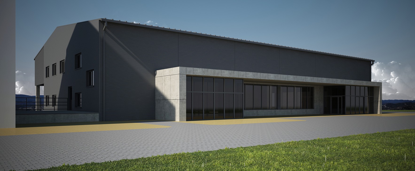 Hala magazynowa w Rzeszowie