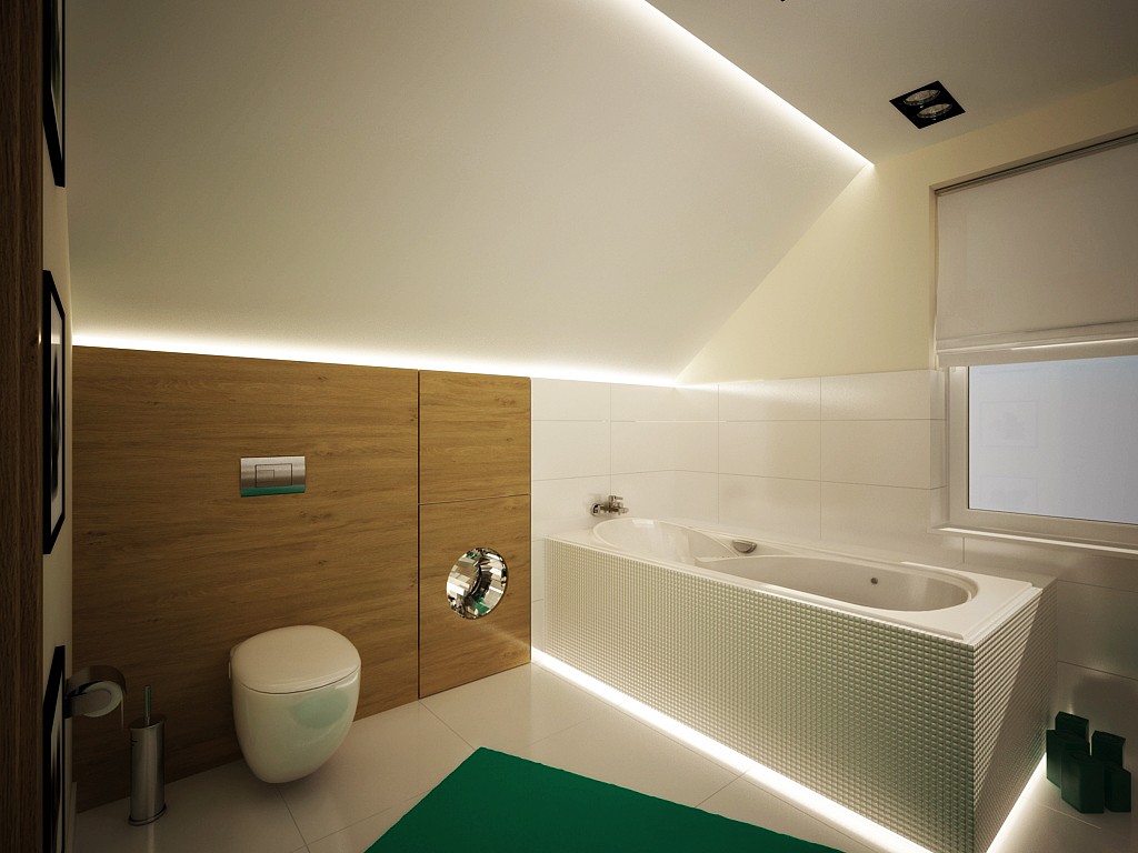 Projekt łazienki w Szymbarku