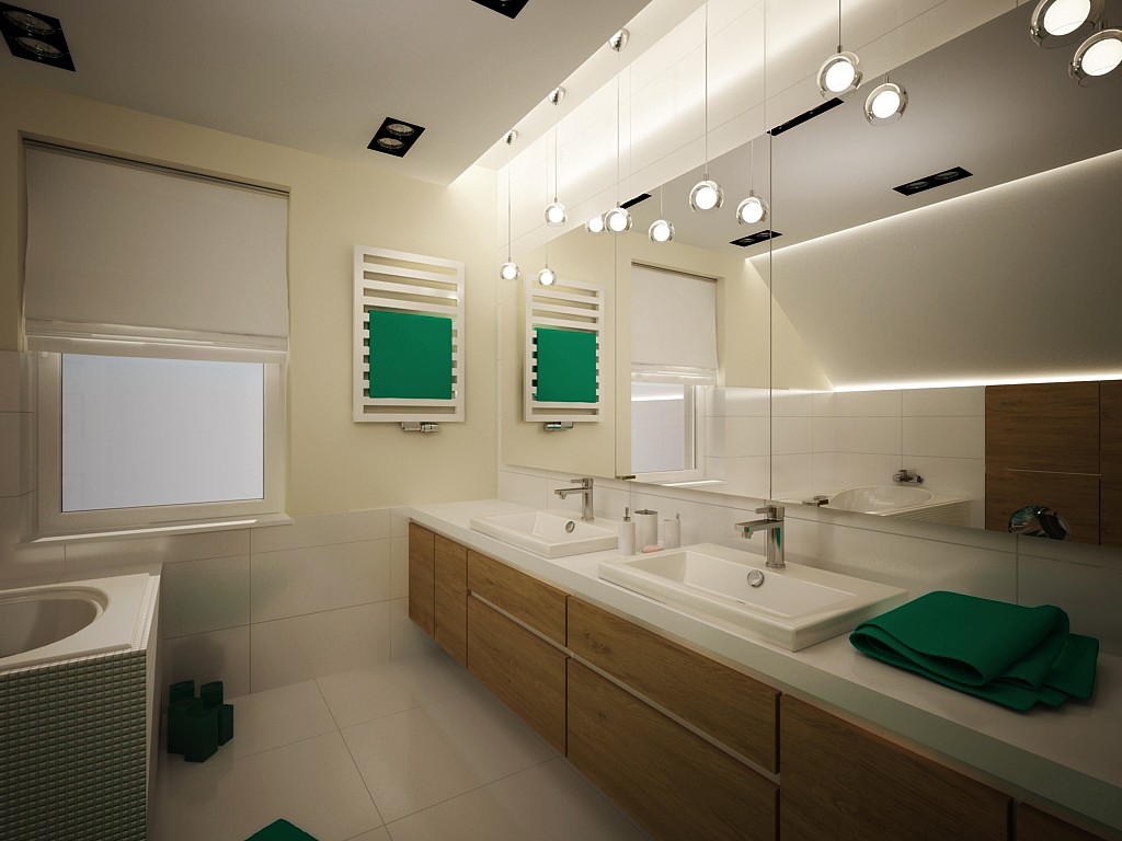 Projekt łazienki w Szymbarku