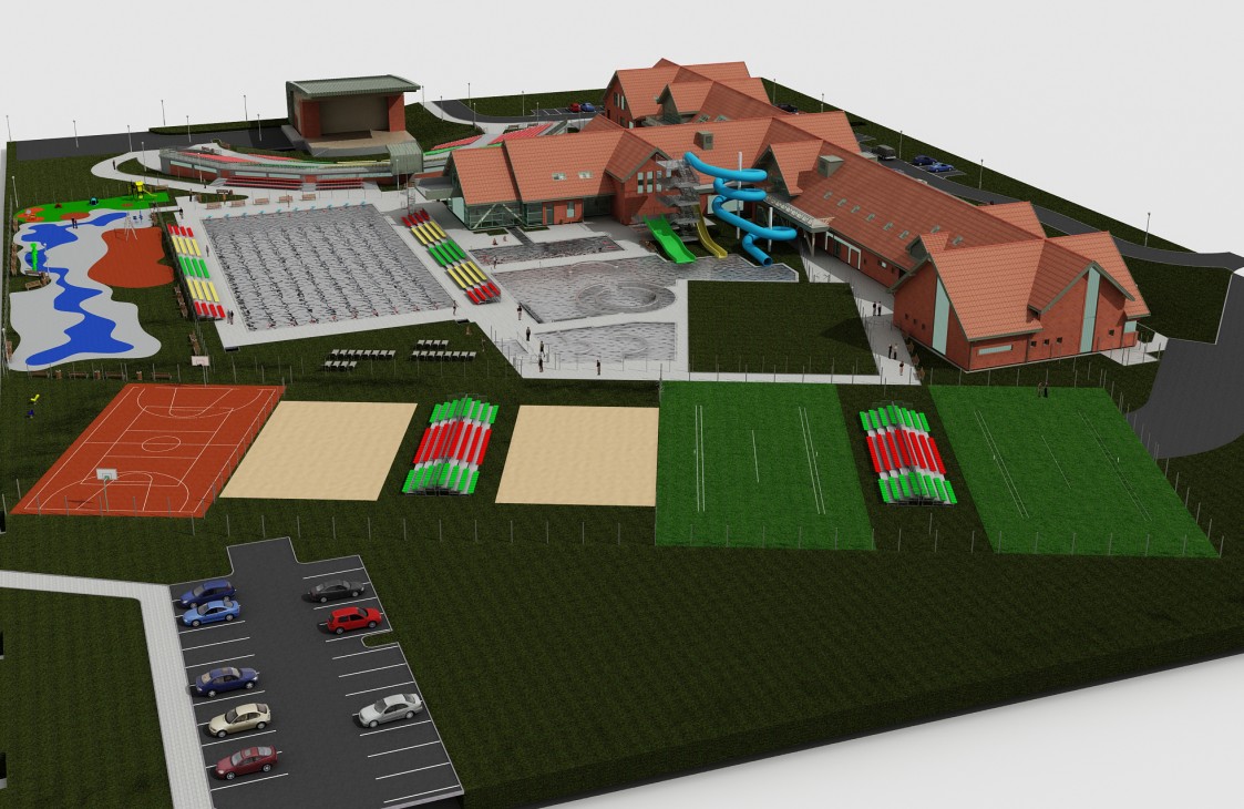 WIZUALIZACJE KOMPLEKSU WYPOCZYNKOWO – REKREACYJNEGO W AUGUSTOWIE