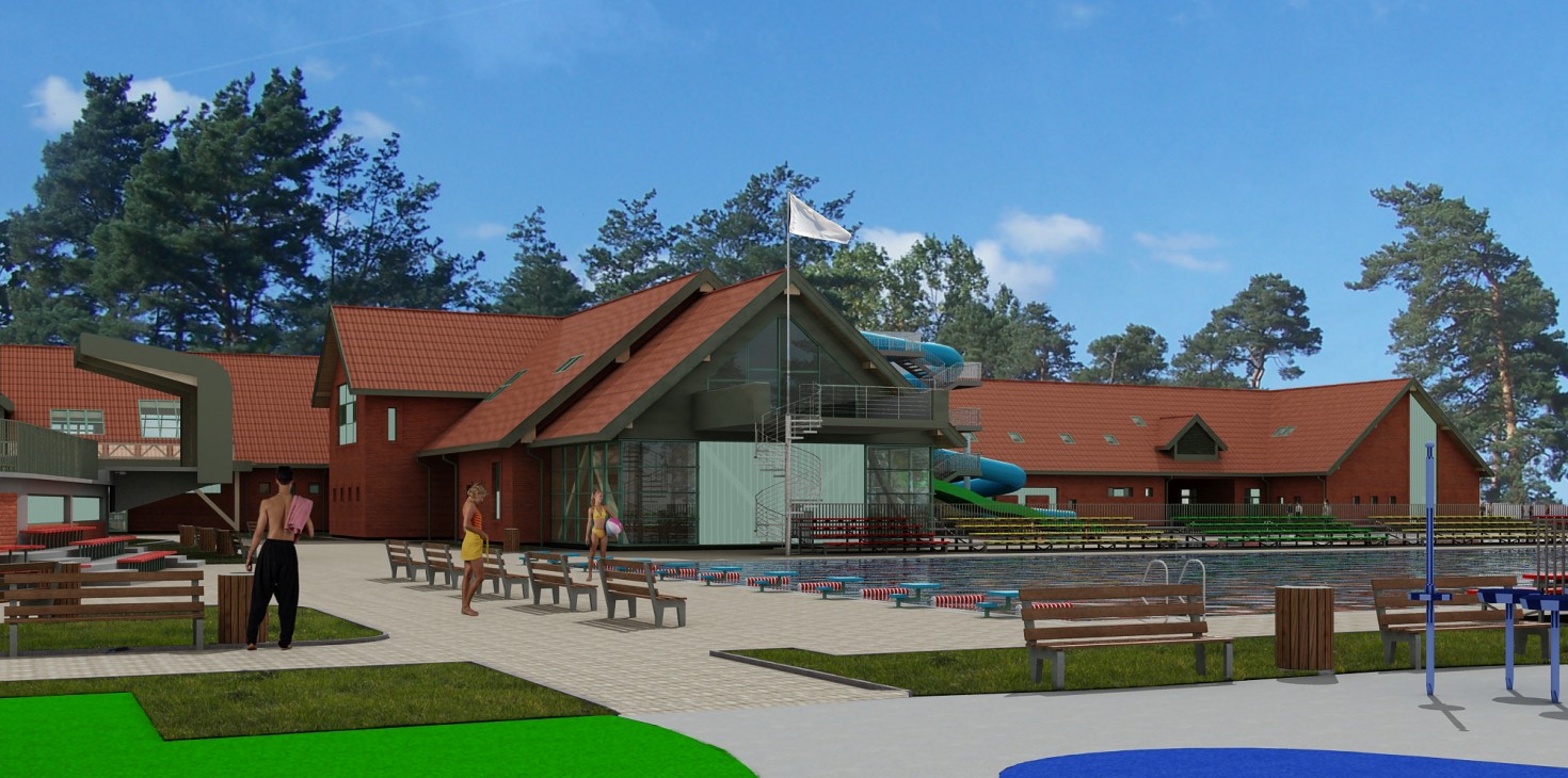 WIZUALIZACJE KOMPLEKSU WYPOCZYNKOWO – REKREACYJNEGO W AUGUSTOWIE